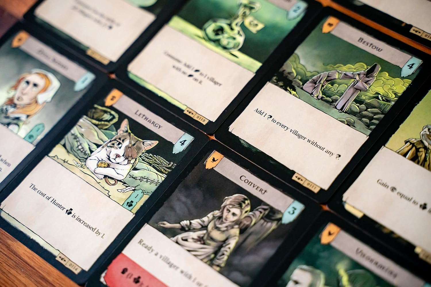Capstone Games Pagan: Fate of Roanoke - Trials of Old Expansion Pack, Dueling Witch & Hunter Asymmetrical Deduction Card Game Filled with Intrigue & Mystery, 2 Players, 60 Mins