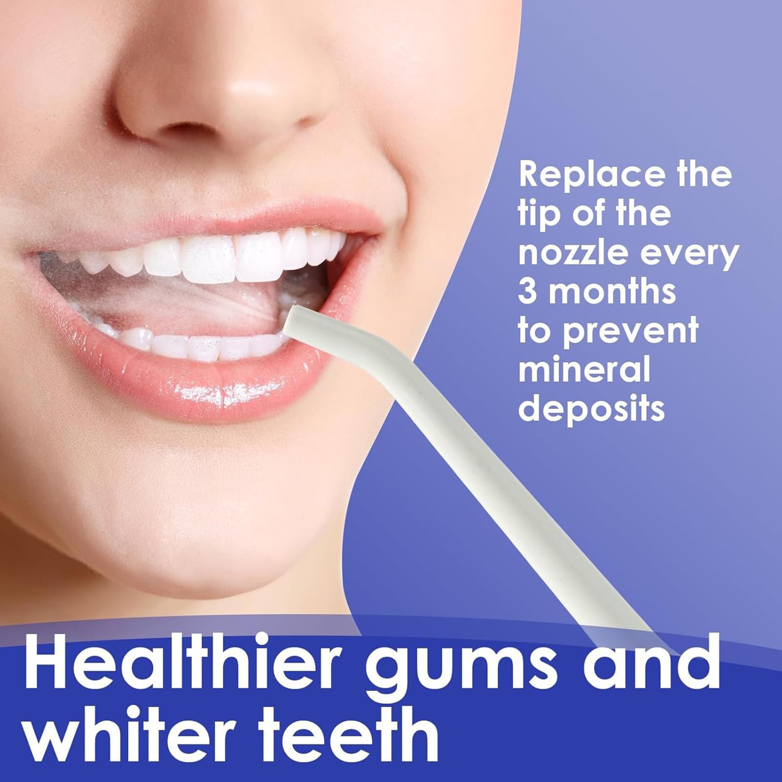 Ugelli di Ricambio per Sciaccatori Dentali,Classico Irrigatori Orali Accessori,Accessori Dentario Acqua Idropulsore Ugello Compatibili per Maggior Parte Modelli