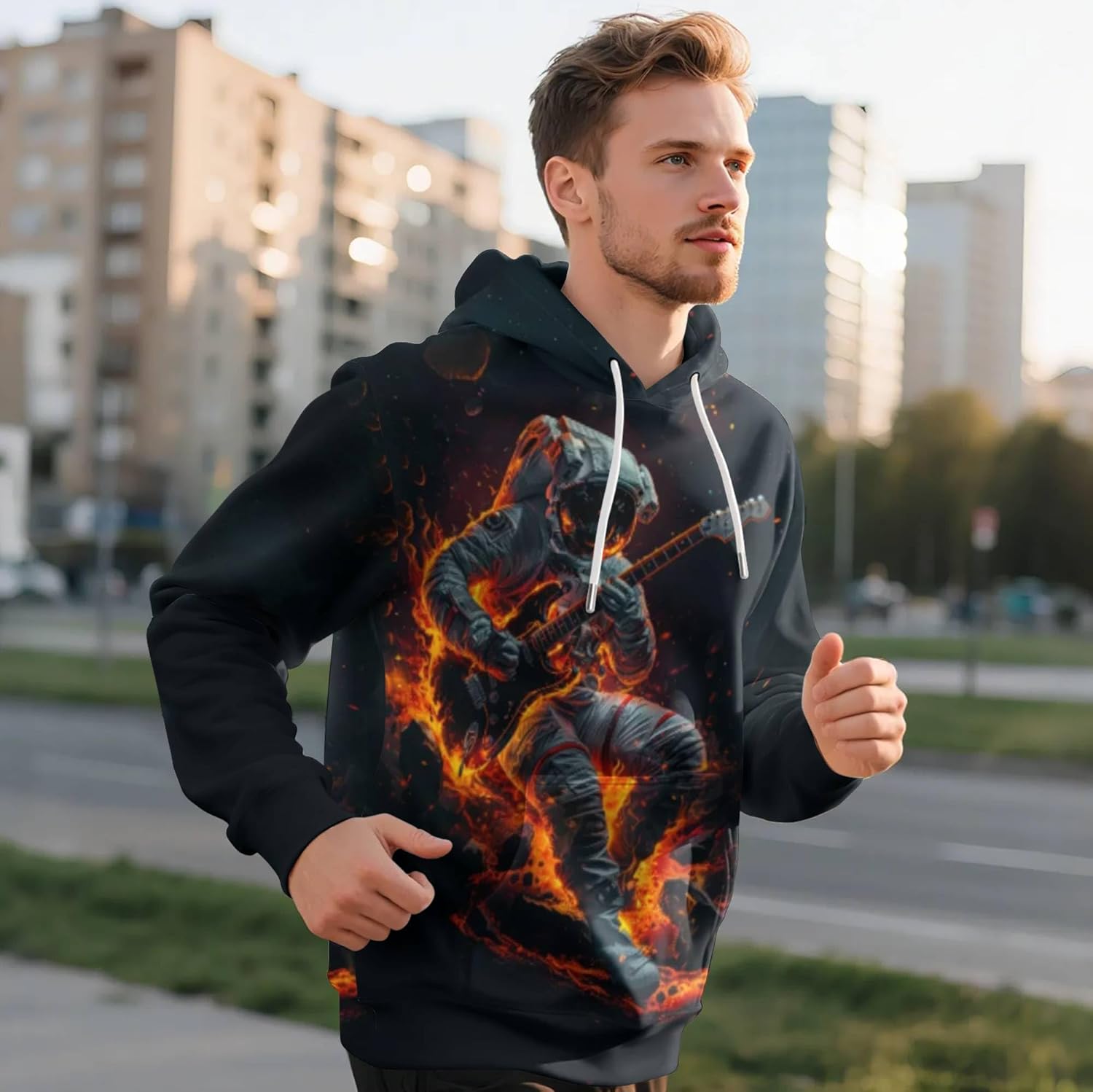 3D Printed Hoodie High Definition Graphic Comfortable and Stylish Unisex Breathable Fabrics Ideal for Casual Wear - Image 7