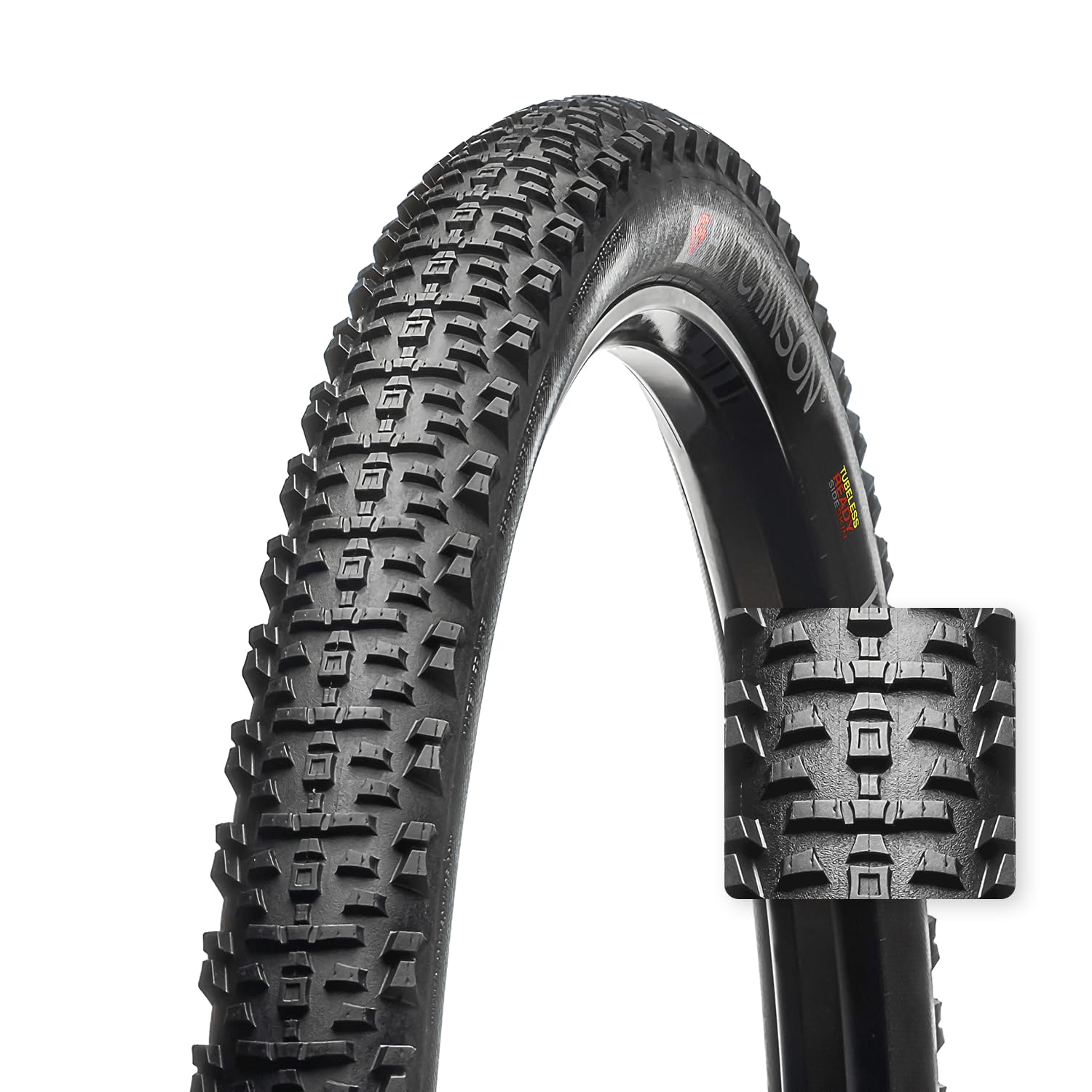 HUTCHINSON - KRAKEN - Pneumatico MTB - Per tutte le avventure - Versatilità, aderenza e sicurezza - Cerchietti flessibili - Nero - Tubeless Ready - 27,​5 x 2,​30 pollici