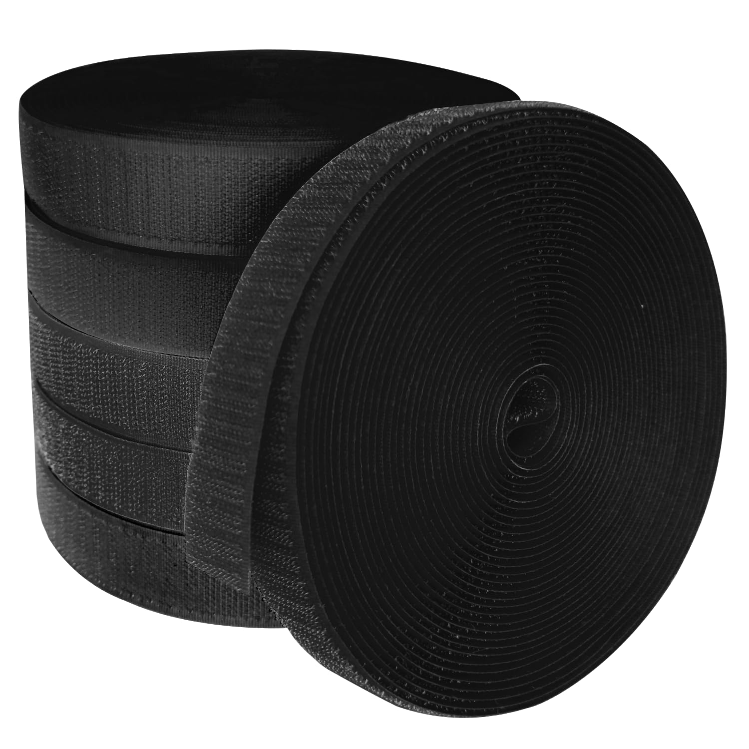 6 Rolls 156 Feet Carpet Marker Strips for Classroom Back to School Decorations Nylon Carpet Strip for School Preschool Supplies Daycare Office (Black)