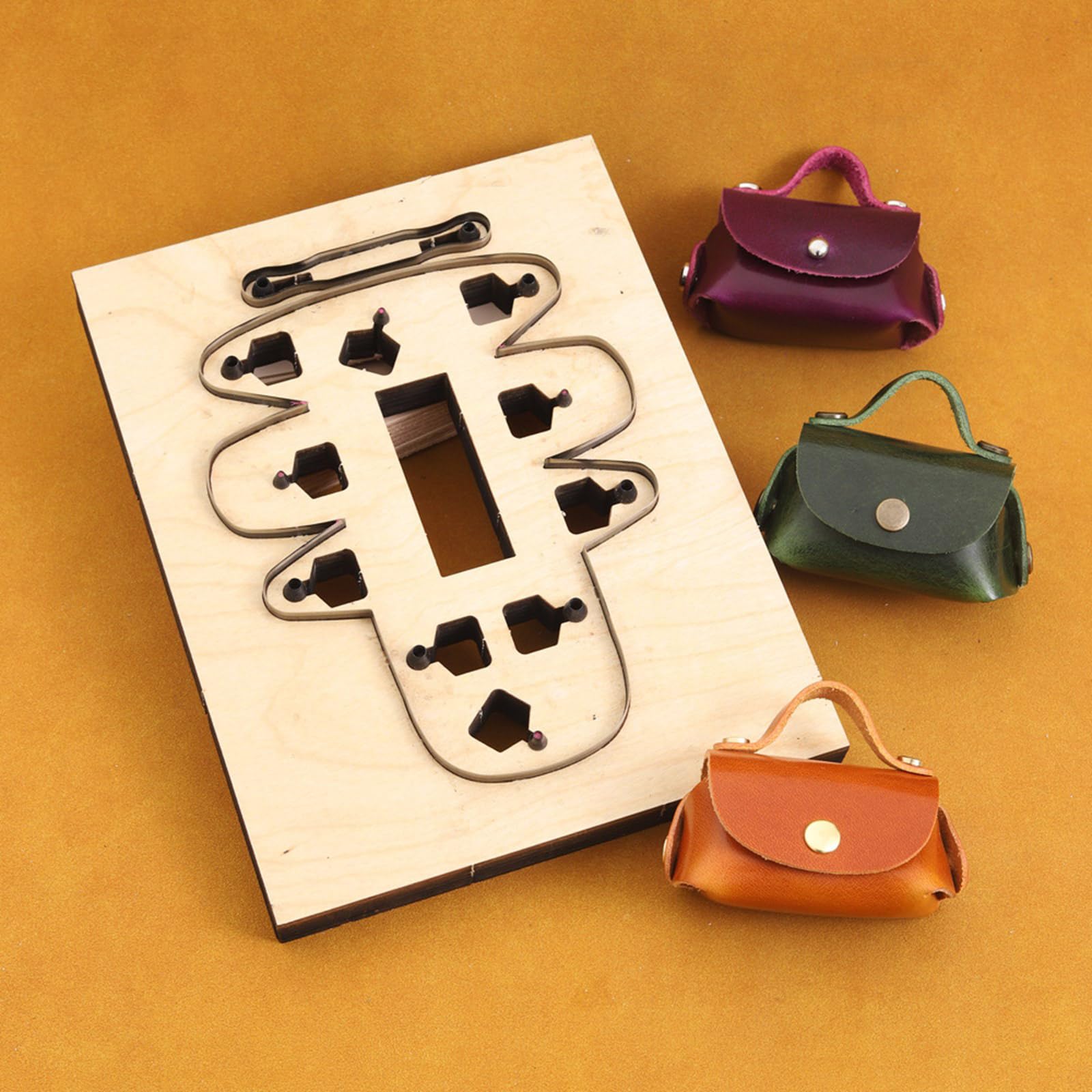 Matrice De Découpe En Cuir Pour Sac à Cartes, Porte-monnaie