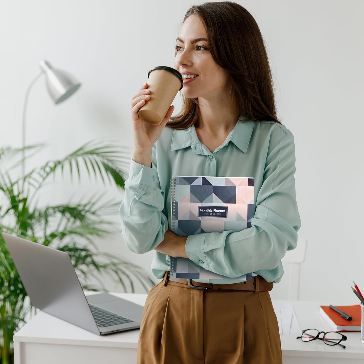 2026 Monthly Planner - Large Monthly Planner 2026, JAN. 2026 - DEC. 2026, 9" x 11", Tabs & Note Pages, Spiral Binding, Thick Paper, Back Pocket - Image 9