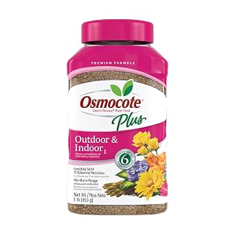 Osmocote Smart-Release Plant Food Plus Outdoor & Indoor1 - Granular, Continuous Release Plant Fertilizer with 11 Essential Nutrients, 1 lb.