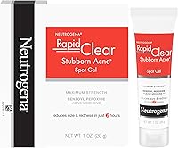 Vista 2 de Neutrogena Rapid Clear - Gel de tratamiento de manchas de acné obstinado, máxima fuerza 10% de benzoilo peróxido medicamento para piel propensa al