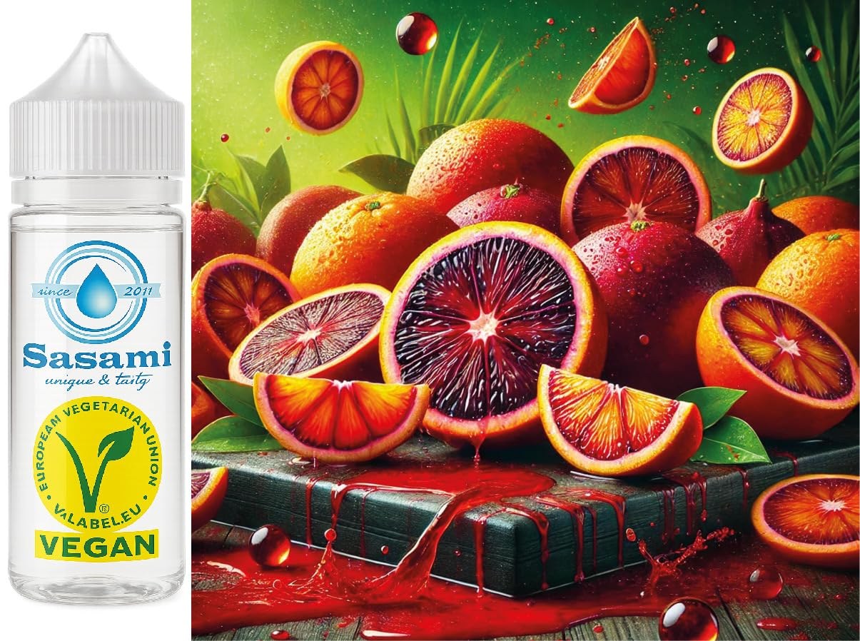Aroma concentrato arancia rossa - vegano - Sasami - 100ml