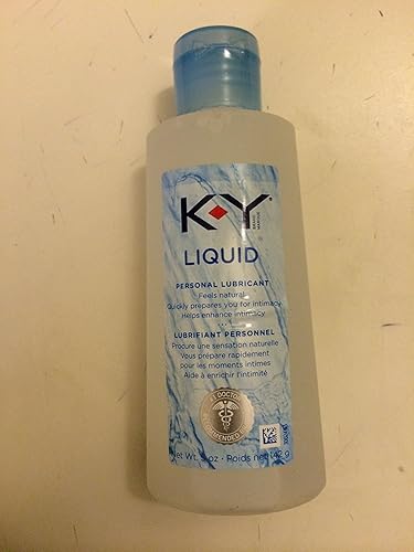 K-Y Lubricante personal líquido 4.5 oz (cantidad de 4)