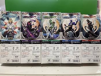 Amazon | ライダーヒーローシリーズKV 仮面ライダーキバ 5種セット