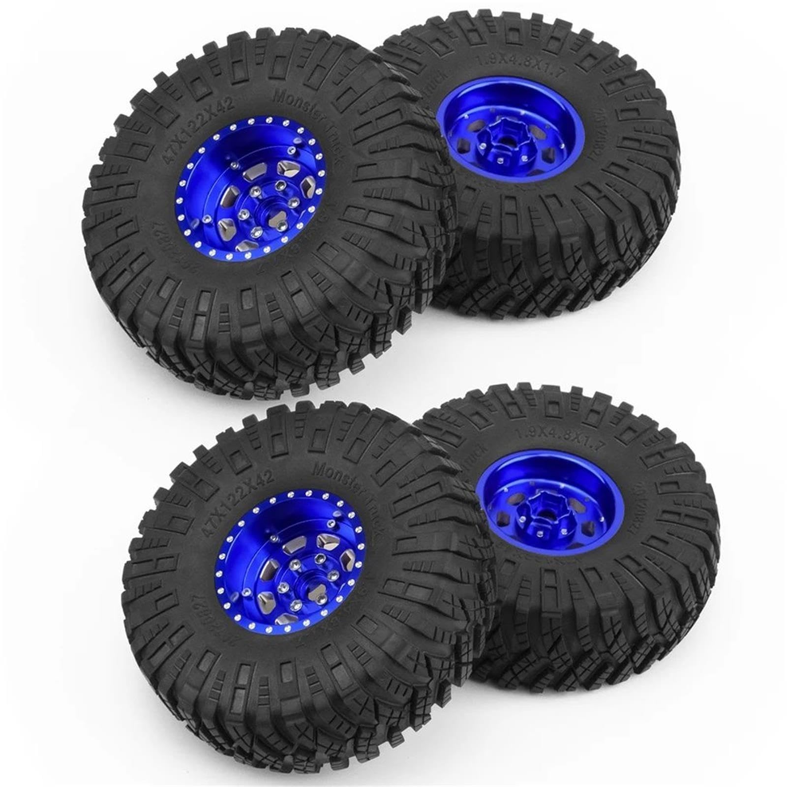 1,9 Beadlock Radreifen Für Axial Für SCX10 D90 1/10 Rc Autoteile