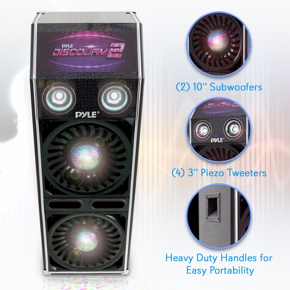 DJ Dance Passive Speaker System 1500 Watts Power PA Stereo Dual 10