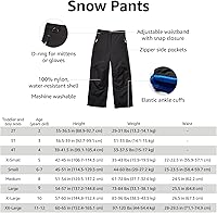 Vista 4 de Tienda Essentials - Pantalones de nieve para niño, resistentes al agua