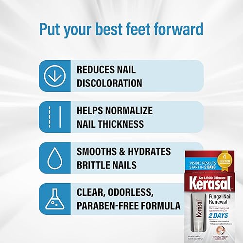 Miniatura 10 de Tratamiento para hongos de uñas Kerasal Fungal Nail Renewal de 033onzas ALT00161 1 1