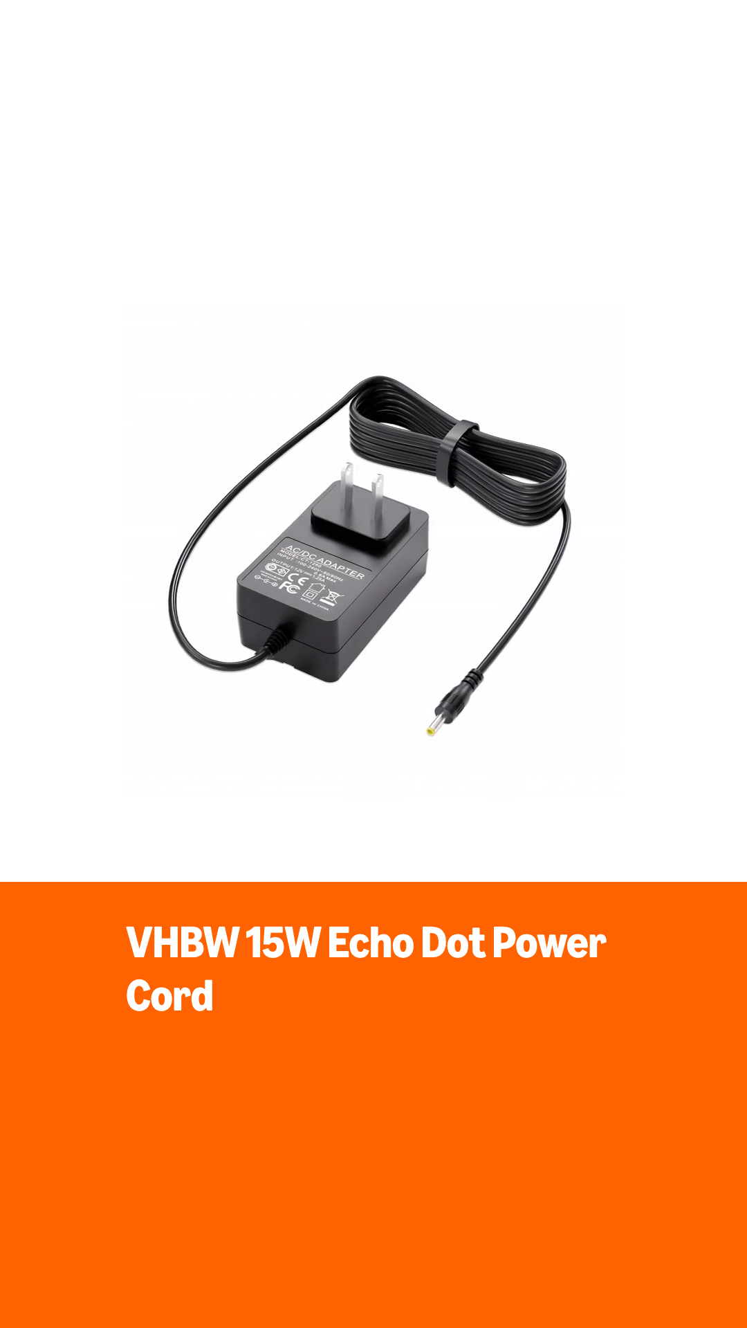 Amazon.com: VHBW 15W Replacement for Alexa Echo Cord for Echo Dot