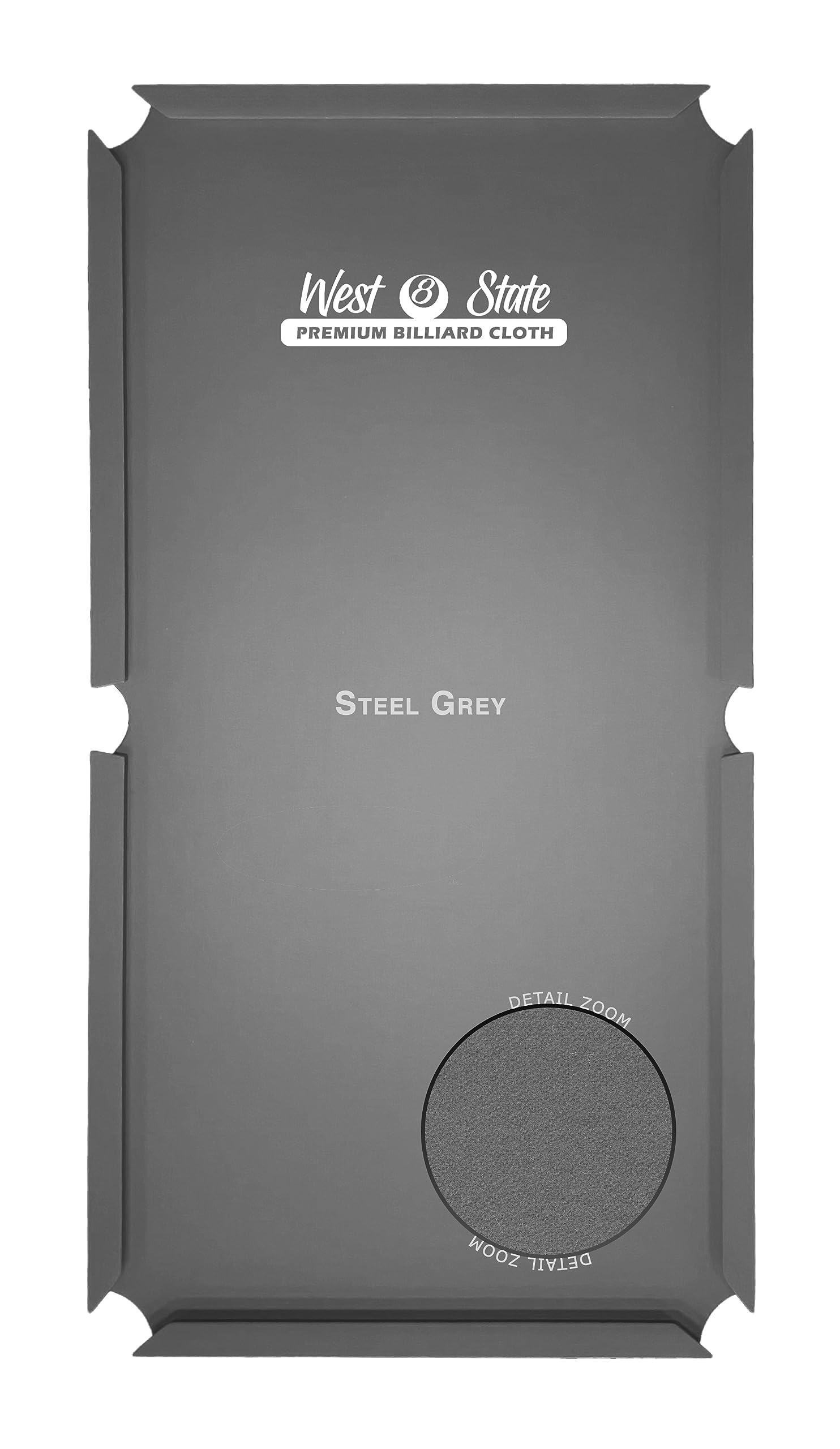 25 oz Tournament Pro Worsted Pool Table Felt Replacement Kit for Tables - Multiple Colors