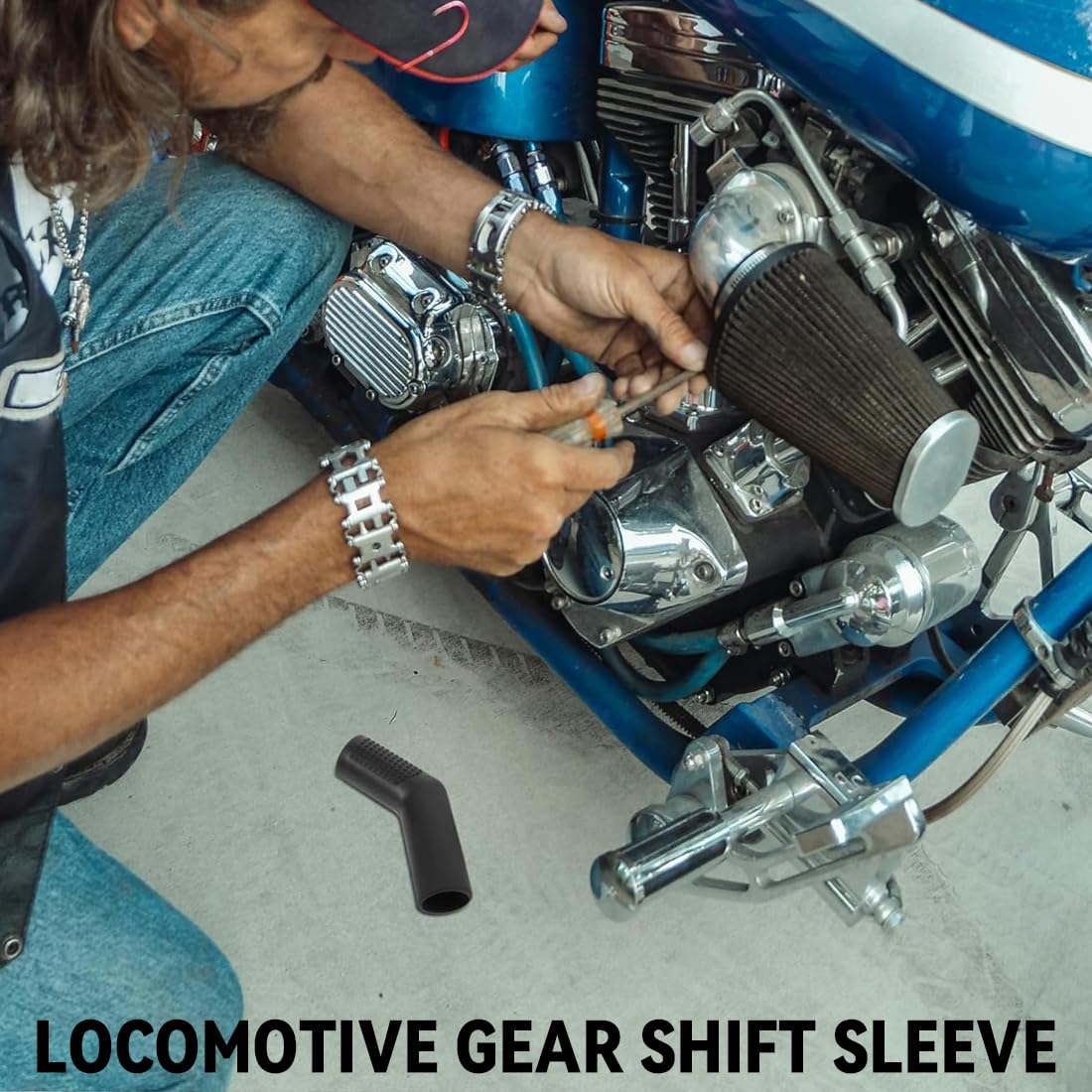 2 PCS Protezione Leva Del Cambio In Gomma Per Moto Copri Leva Cambio Moto Protezione Per Leva Del Cambio In Gomma Universale Protezione Leva Cambio Per Moto (Nero)