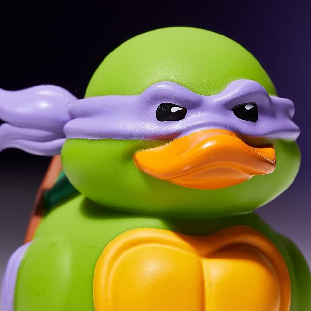 Foto 4 de 6 de TUBBZ Mini: Teenage Mutant Ninja Turtles - Donatello Figura Mini Coleccionable de Pato de Goma Disfrazado