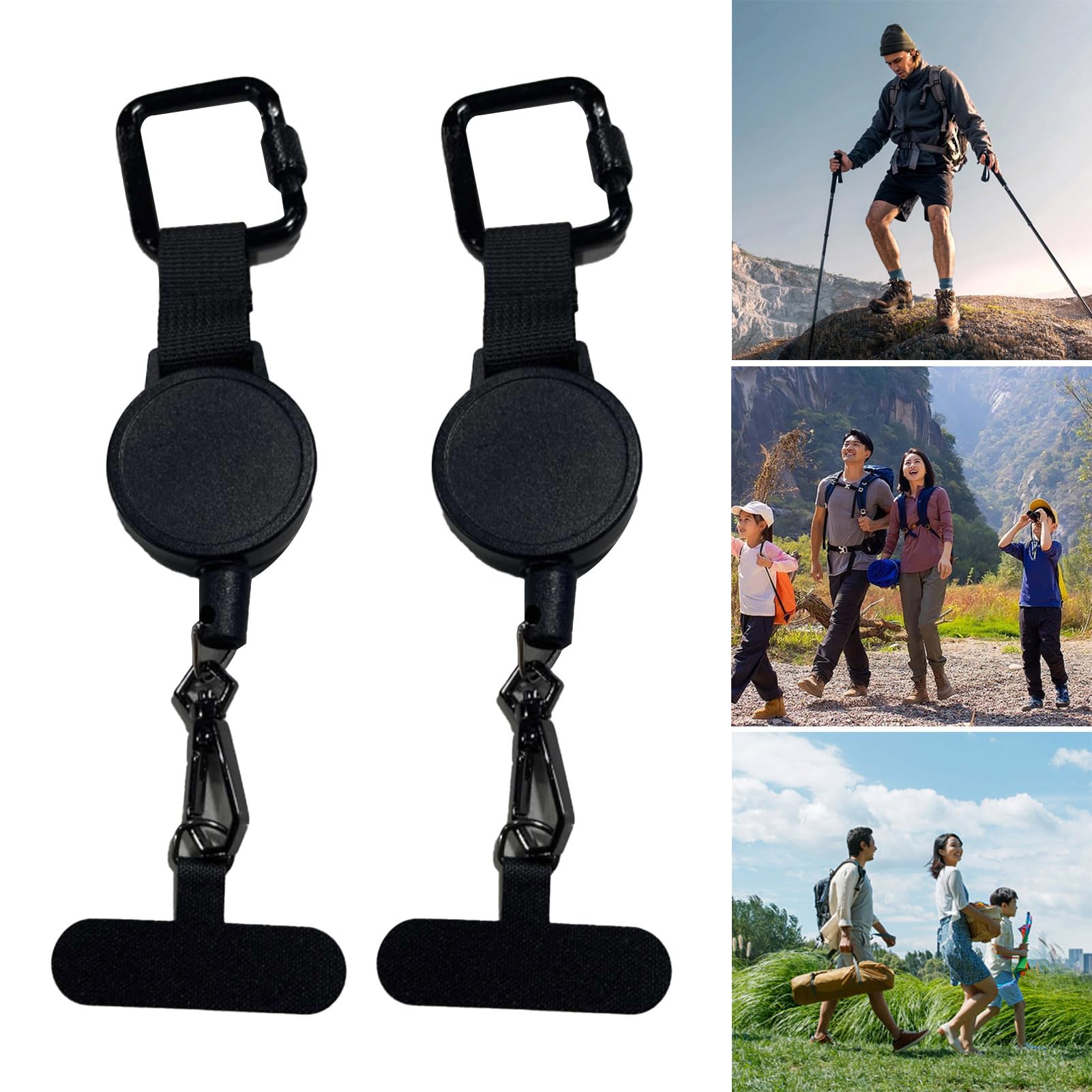 Anti-Theft Cell Phone Lanyard, Phone Strap with Retractable Steel