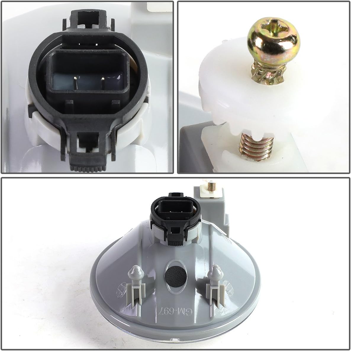 Flash Deals - 70% OFF DNA Motoring FL-ZTL-806-AM Pair Amber Lens Fog Lights [For 10-13 Chevy Camaro]