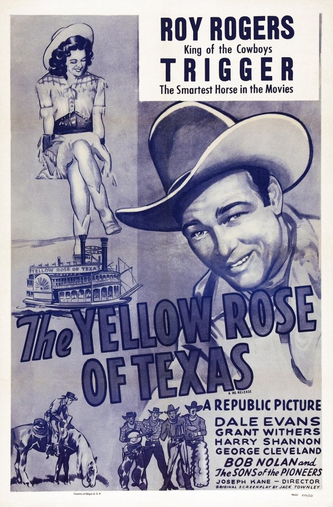 Amazon.co.jp: Posterazzi The Yellow Rose Of Texas Us Art From Left