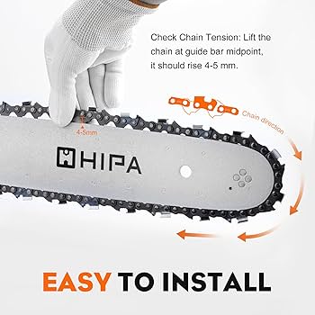 【chaaa】 Amazon.com: Hipa 20 Inch Chainsaw Chain .325
