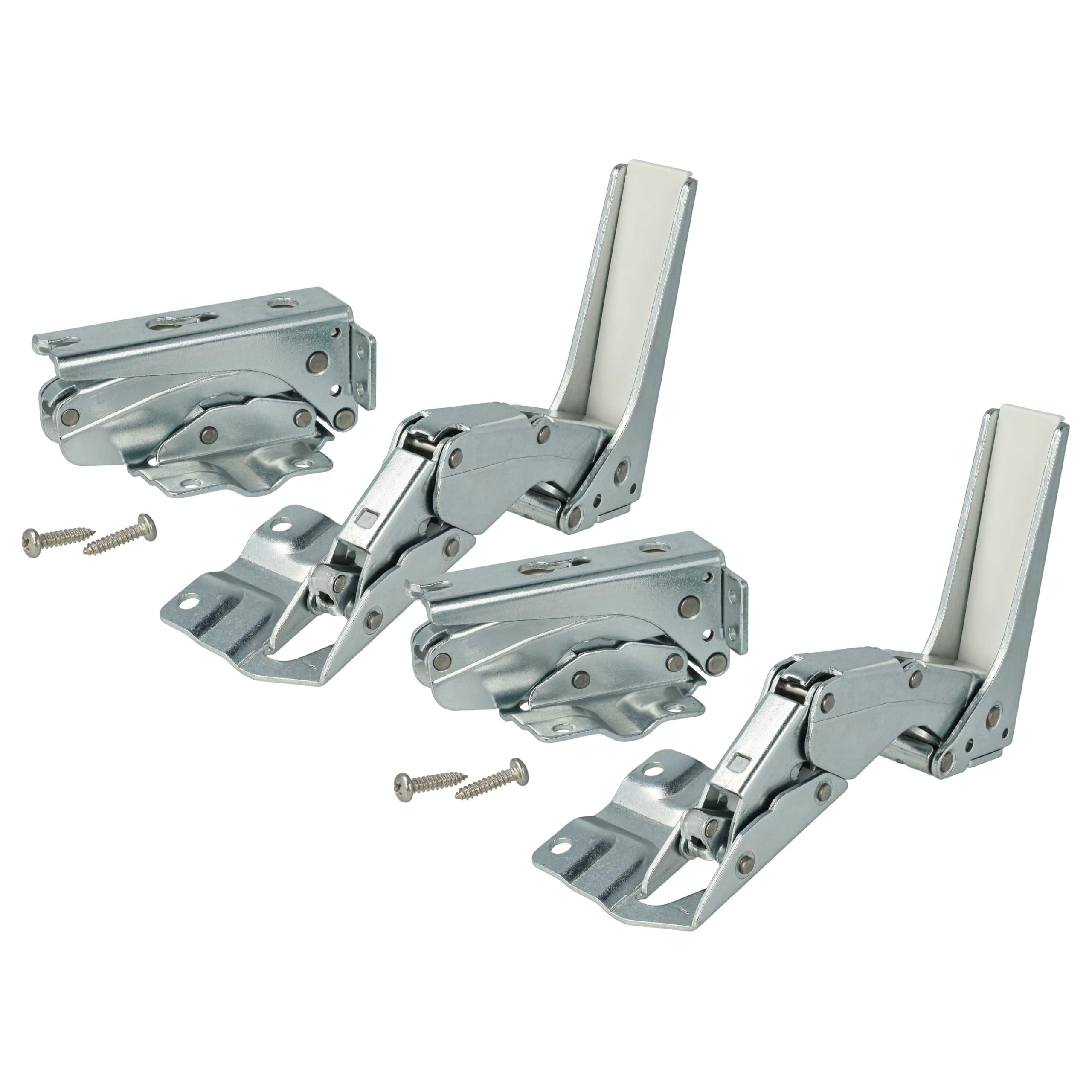 vhbw 4x Türscharnier Ersatz für Electrolux 407131425/8 für Kühlschrank | Reparatur-Set