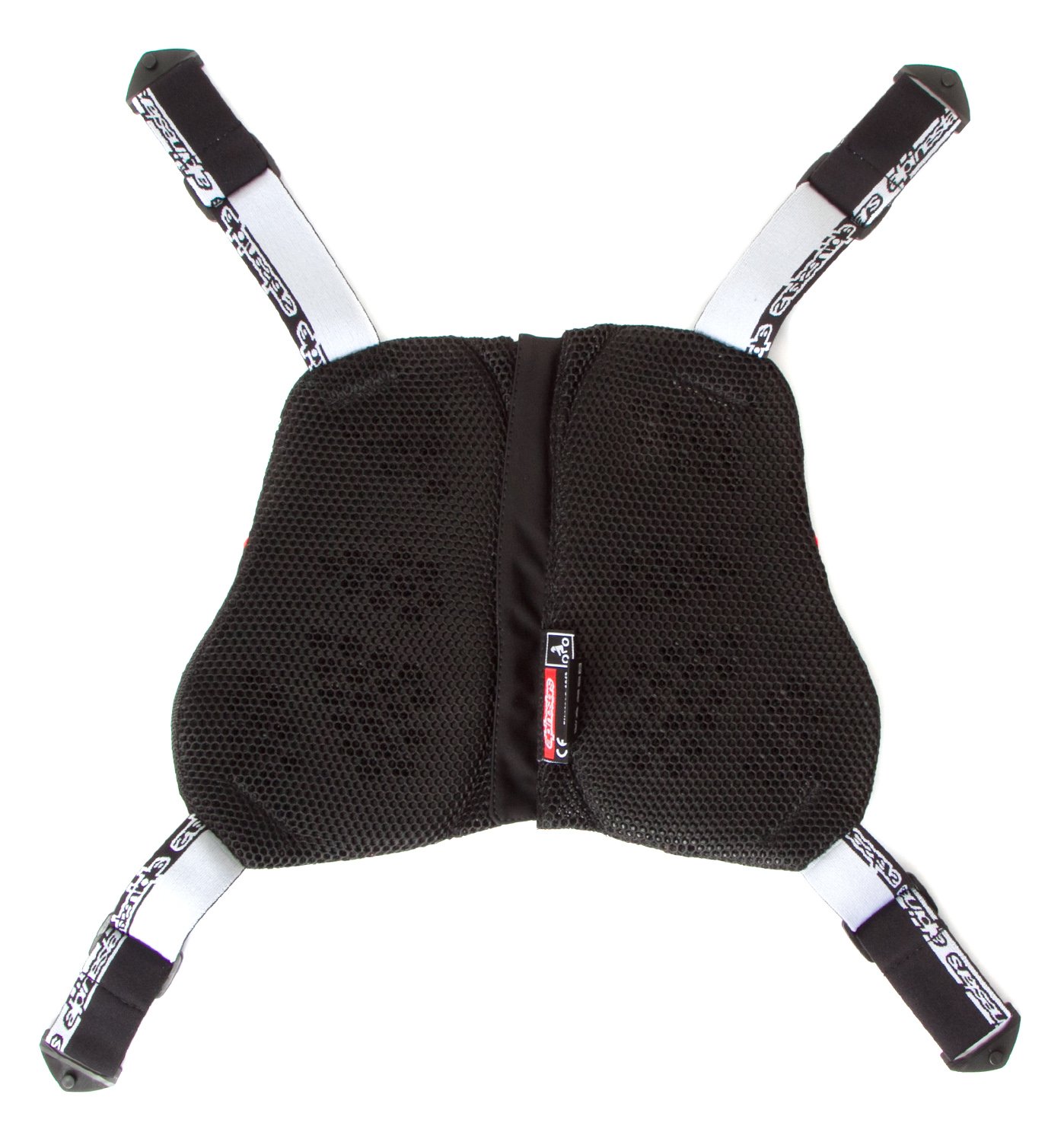 Alpinestars 6508615123L Protezione Toracica, Nero Bianco Rosso, M-L