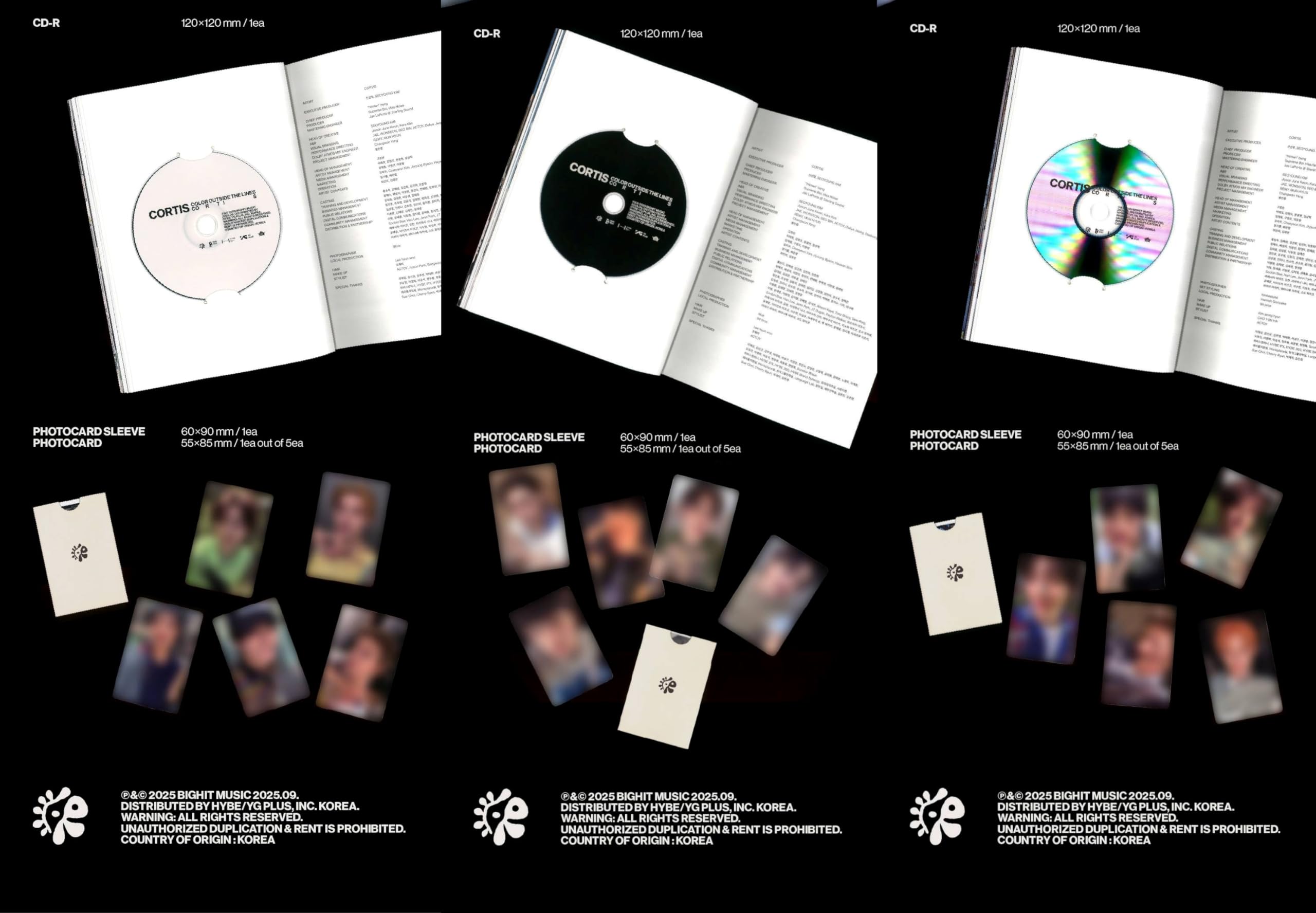 CORTIS　アルバム　CORTIS Ball　公式品　コルティス　商品説明必読 CORTIS The 1st EP [COLOR OUTSIDE THE LINES] (Weverse Albums ver