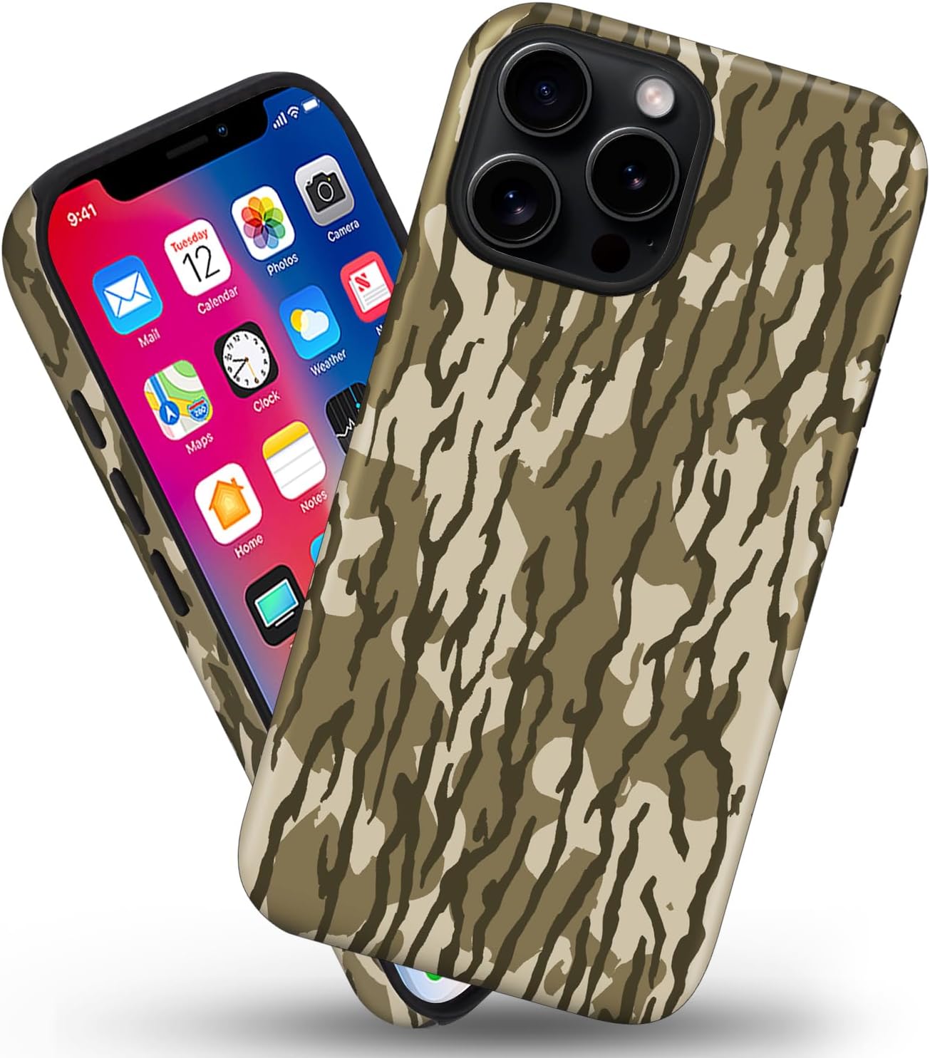 Magnetic for iPhone 13/14 Case Camo Phone Case, Shockproof Slim Soft TPU and Hard PC Protective Cases Compatible with MagSafe Protective Designed for Boy Men Women - Image 2