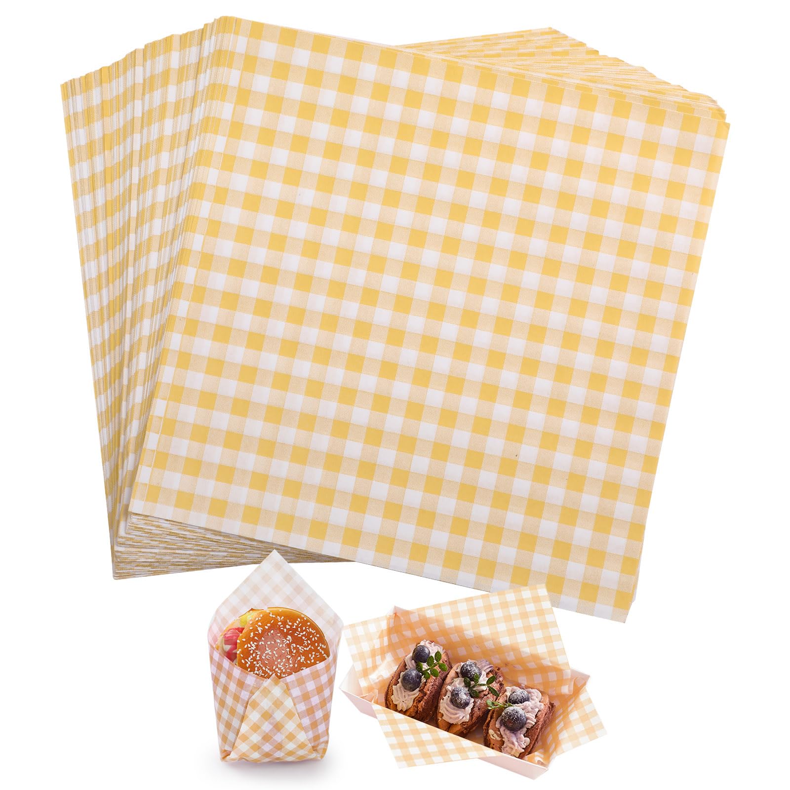 Papier ciré anti-graisse pour protéger vos mains des sauces lors des festivals et repas de fête