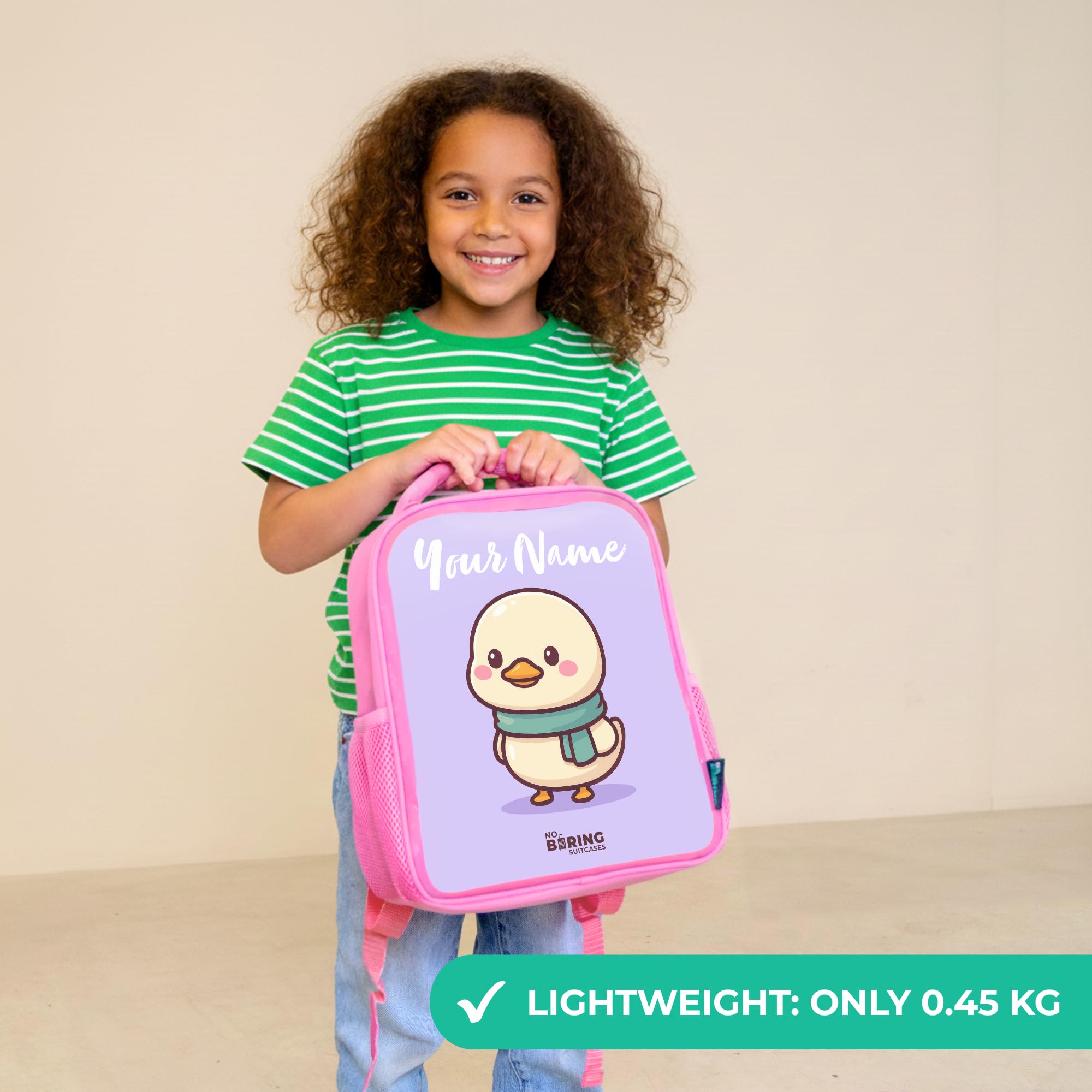 NoBoringSuitcases© Zaino Per Bambini Zaini Scolastici Blu Bambino | 8L - Backpack Da Viaggio School Bag Piccolo Zainetto In Età Prescolare Ragazzi Animali