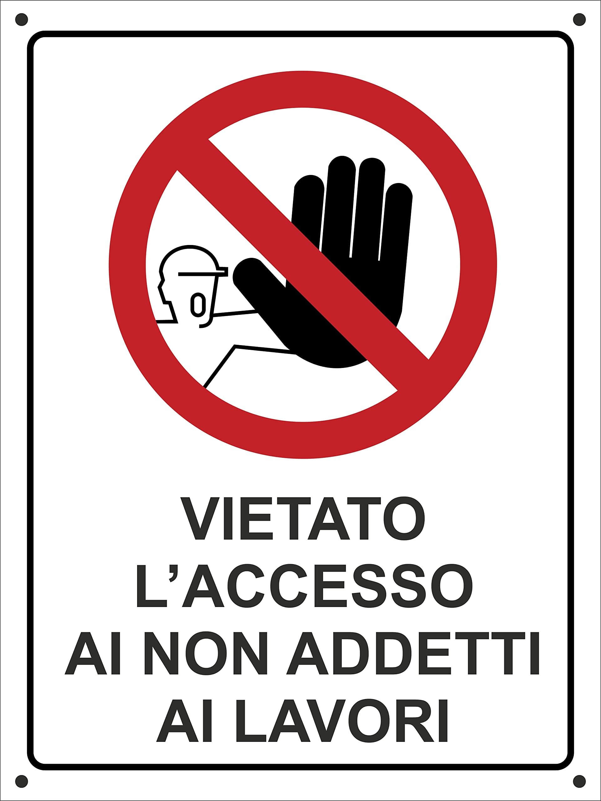 Cartello Area Videosorvegliata GDPR, Alluinio Riflettente, con Adesivo