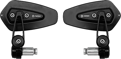 Miniatura 3 de FENRIR Espejo de motocicleta con adaptador para BMW RNINET F800R (2014-2020) S1000R R1200R R1250R F900R S1000RR(2008-2018) F900XR S1000XR R18 R12