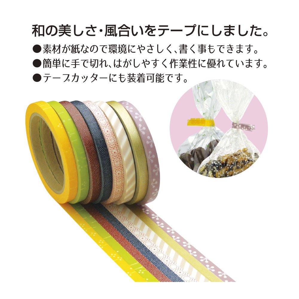 Amazon.co.jp: （まとめ買い）ササガワ 和紙テープ マスキングテープ