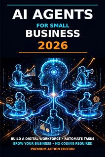 AI Agents for Small Business 2026: Build a Digital Workforce, Automate Everyday Tasks and Grow Your Business with No-Code AI Agents