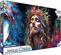GGB Plast Quebra-Cabeça Jesus Cristo 1000 Peças