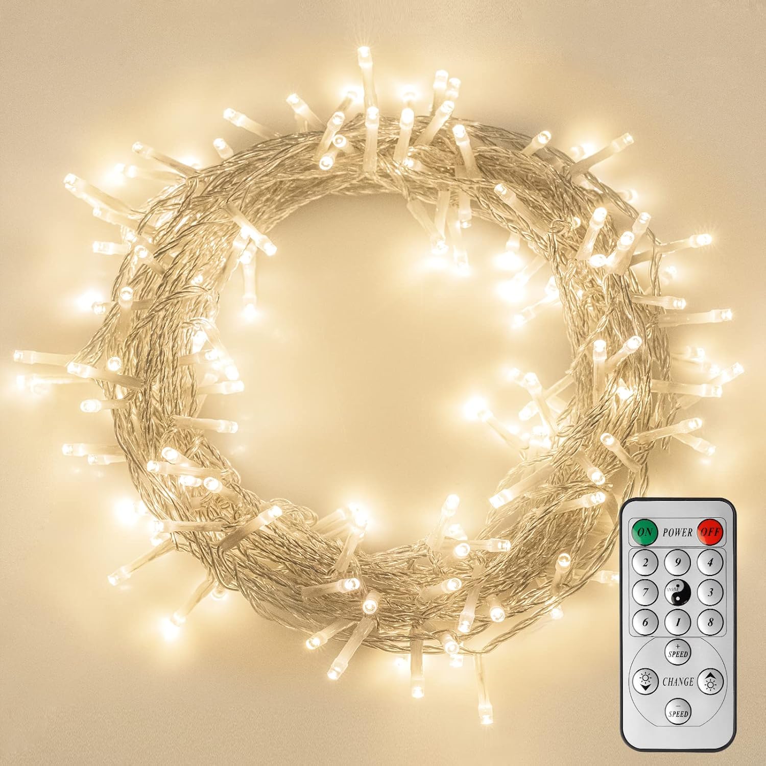 [Timer & Remote] 100 LED Outdoor Battery Fairy Lights (IP65 Waterproof