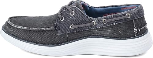 Miniatura 6 de Skechers Status 2.0-Lorano Moc Toe - Mocasines de lona para hombre