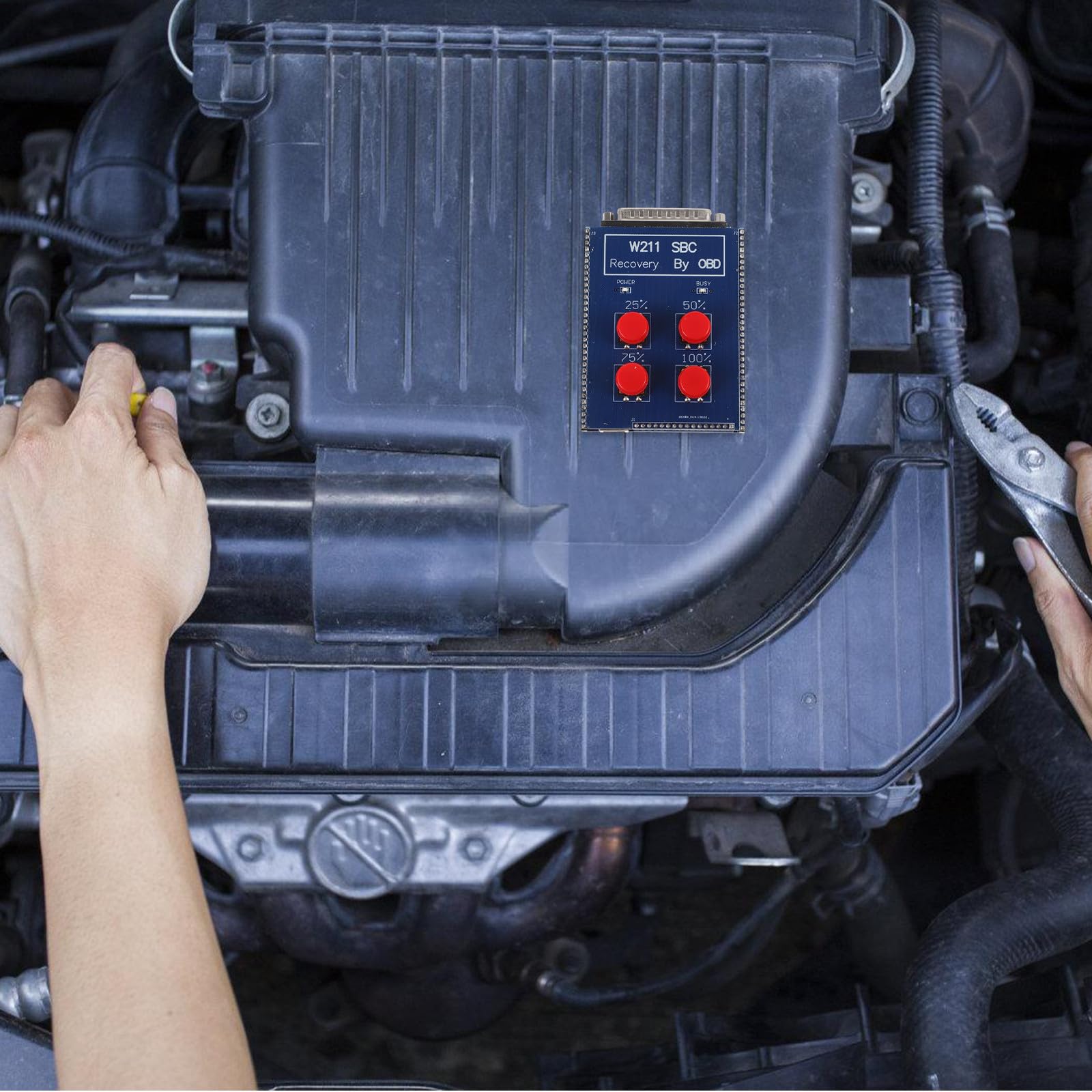 Automatisches Auto Diagnosegerät aus Legierung und Kunststoff Tragbares Blaues Testinstrument mit Einfacher Bedienung und Klarer Fehleranzeige für Werkstatt und Reparatur