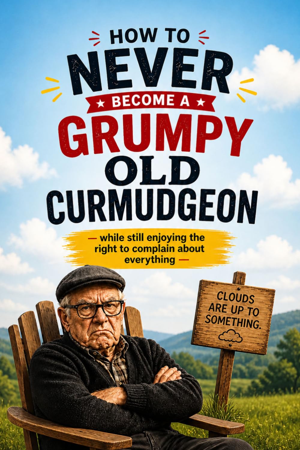 How to Never Become a Grumpy Old Man: This hilarious gift book is perfect for retirees, dads, or anyone who refuses to yell at cloud