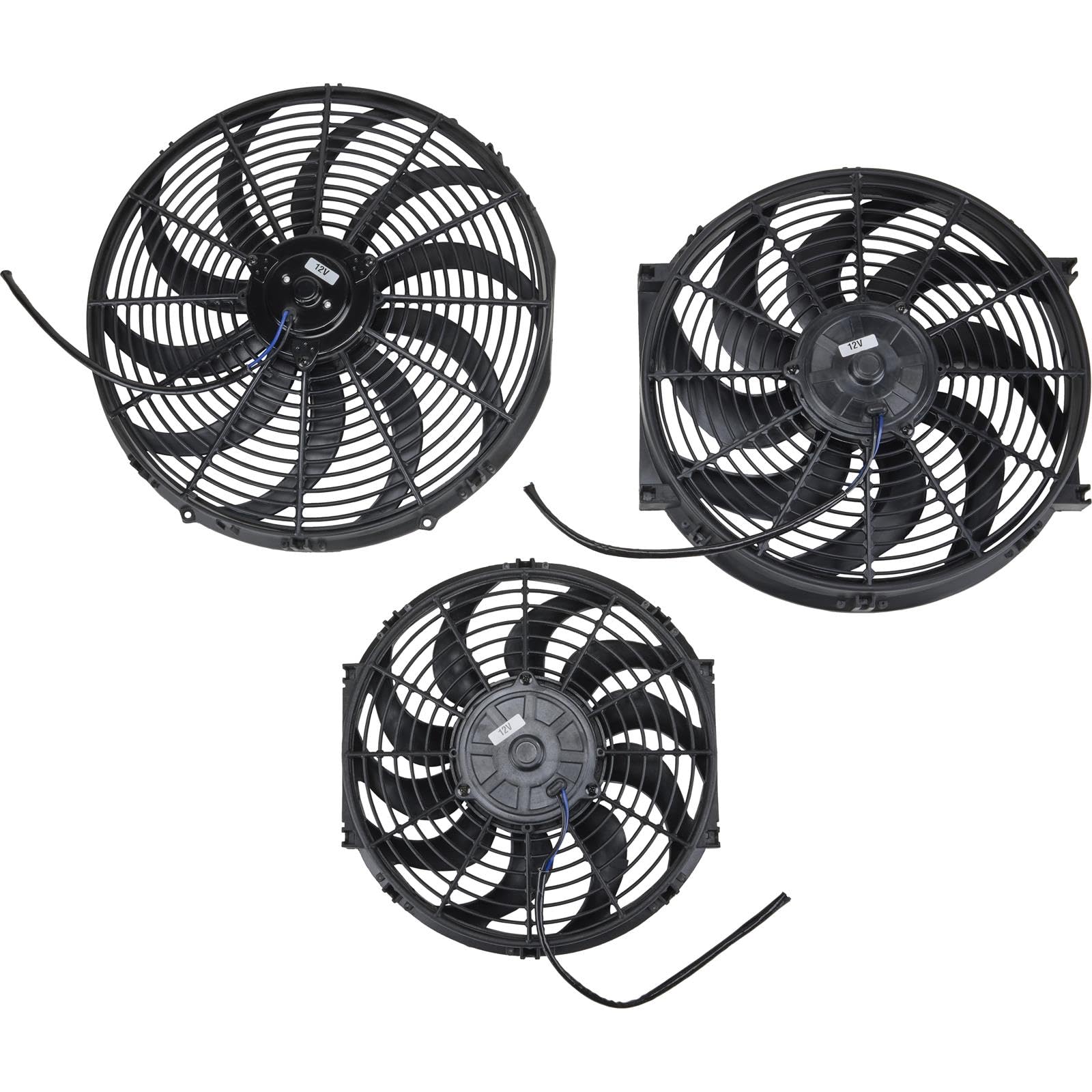 Amazon.com: Speedway Motors Universal Electric Radiator Cooling