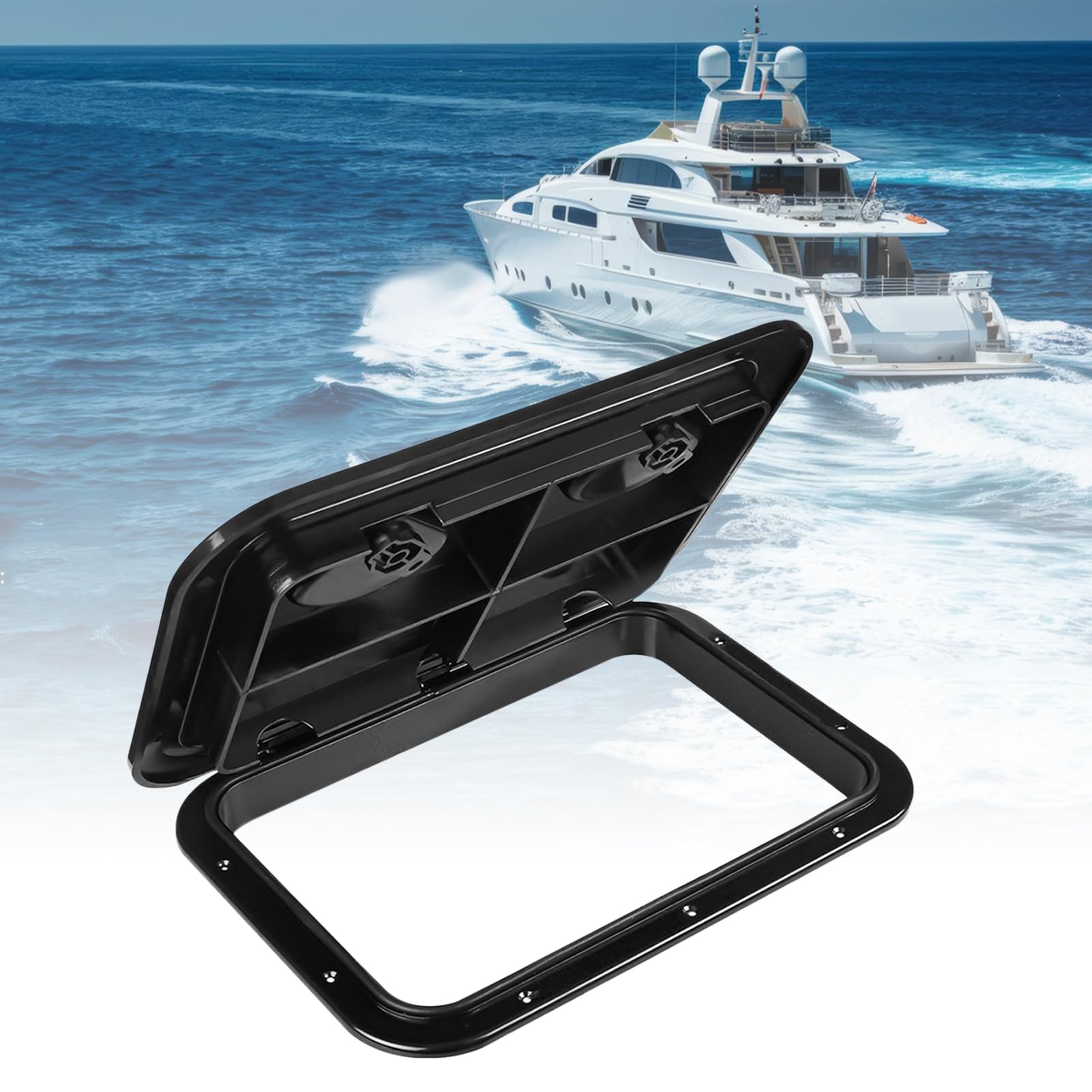 Escotilla Marina | Tapas Rectangulares Para Escotillas De Cubierta,Protección Estanca Multifuncional Para Yates, Caravanas, Kayak Y Actividades Exteriores