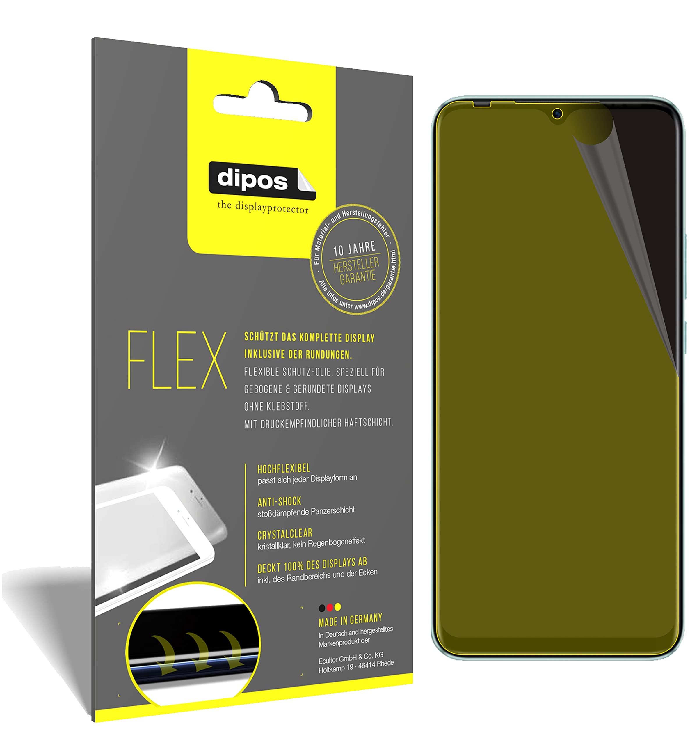 6x Pellicola per Innos D6000 Protettiva Protezione Schermo