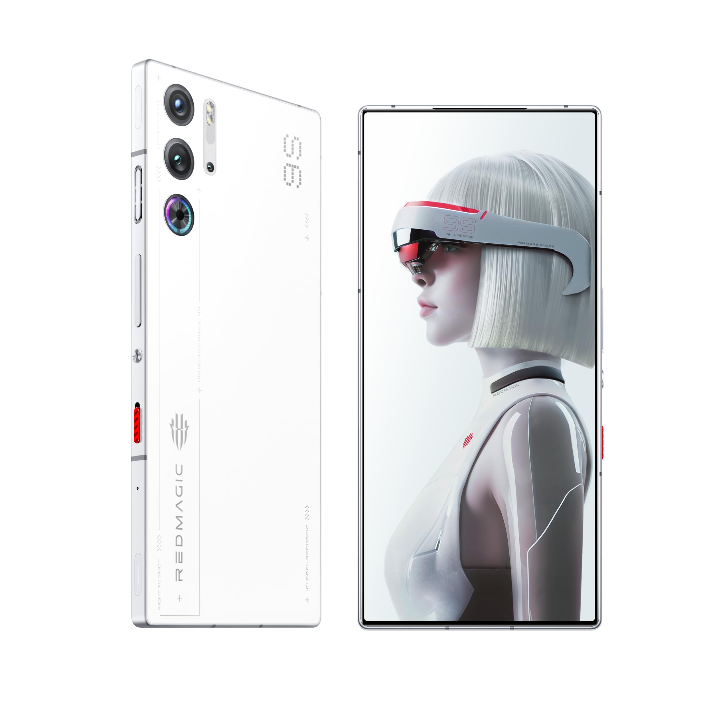 REDMAGIC スマートフォン 本体 ホワイト Amazon | REDMAGIC 9SPro 【日本正規代理店品】Android ゲーミング