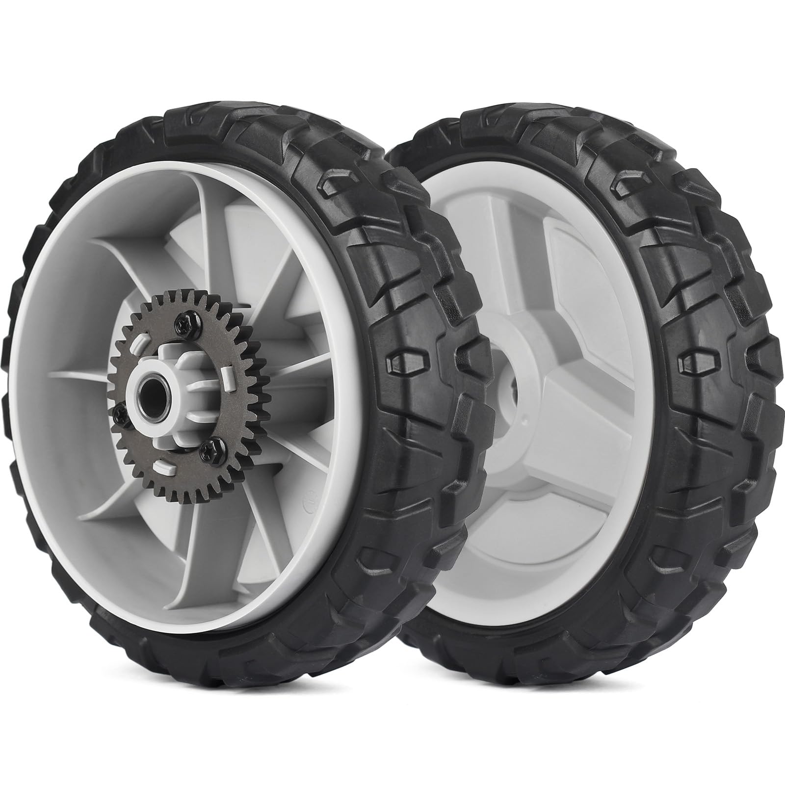 GICOOL 580365301 593198101 Rear Lawn Mower Wheels for Husqvarna, Craftsman
