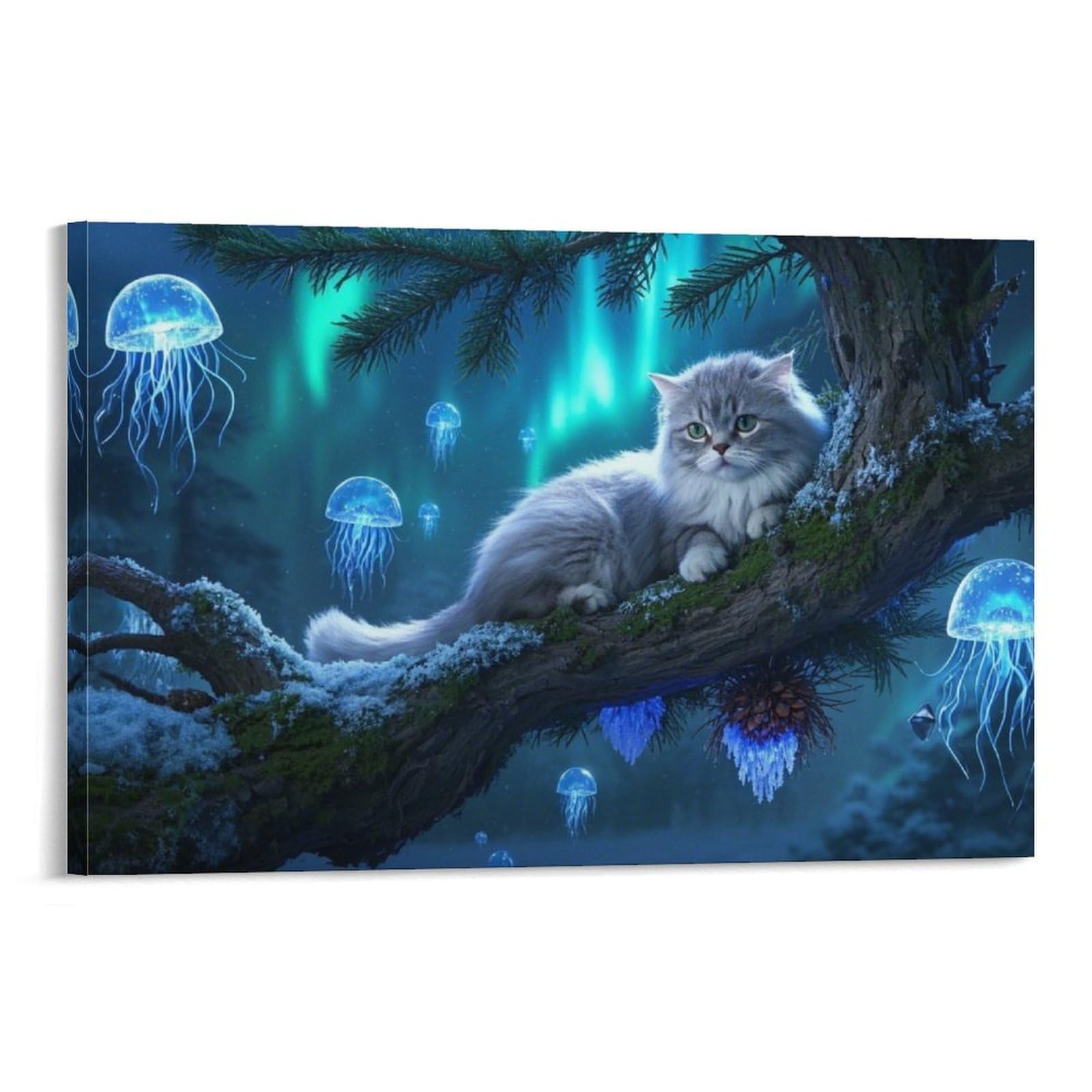 Chat Impression Sur Toile Murale - Apportez de la Douceur à Votre Décoration - 6