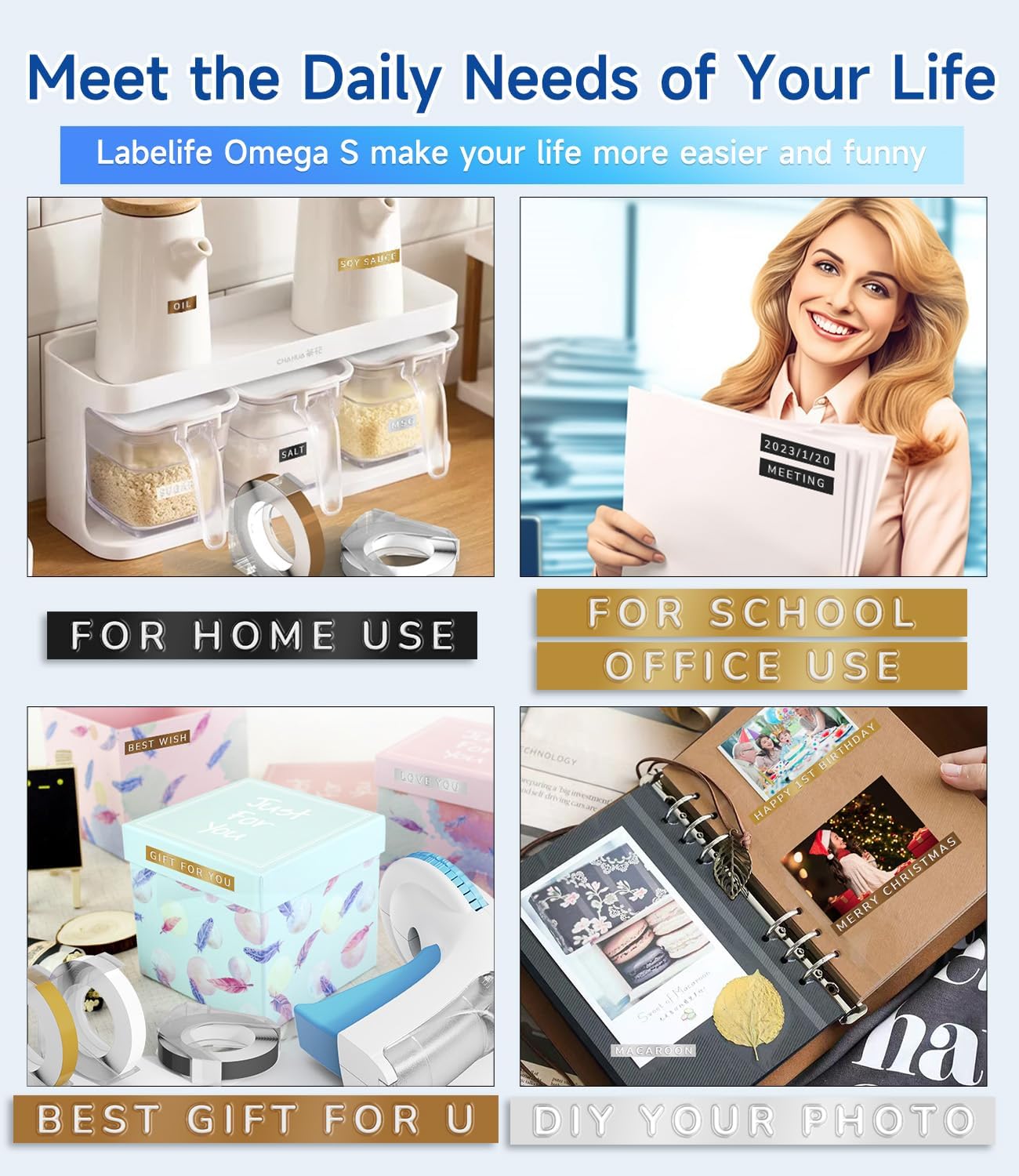 Image illustrating the durability features of the Labelife embossing tapes