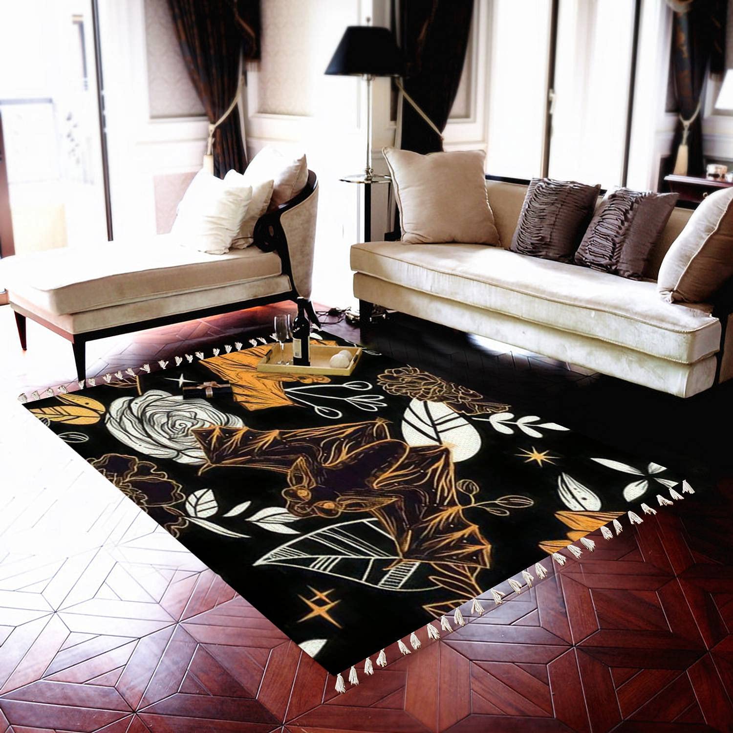 Dark Gothic Living Room