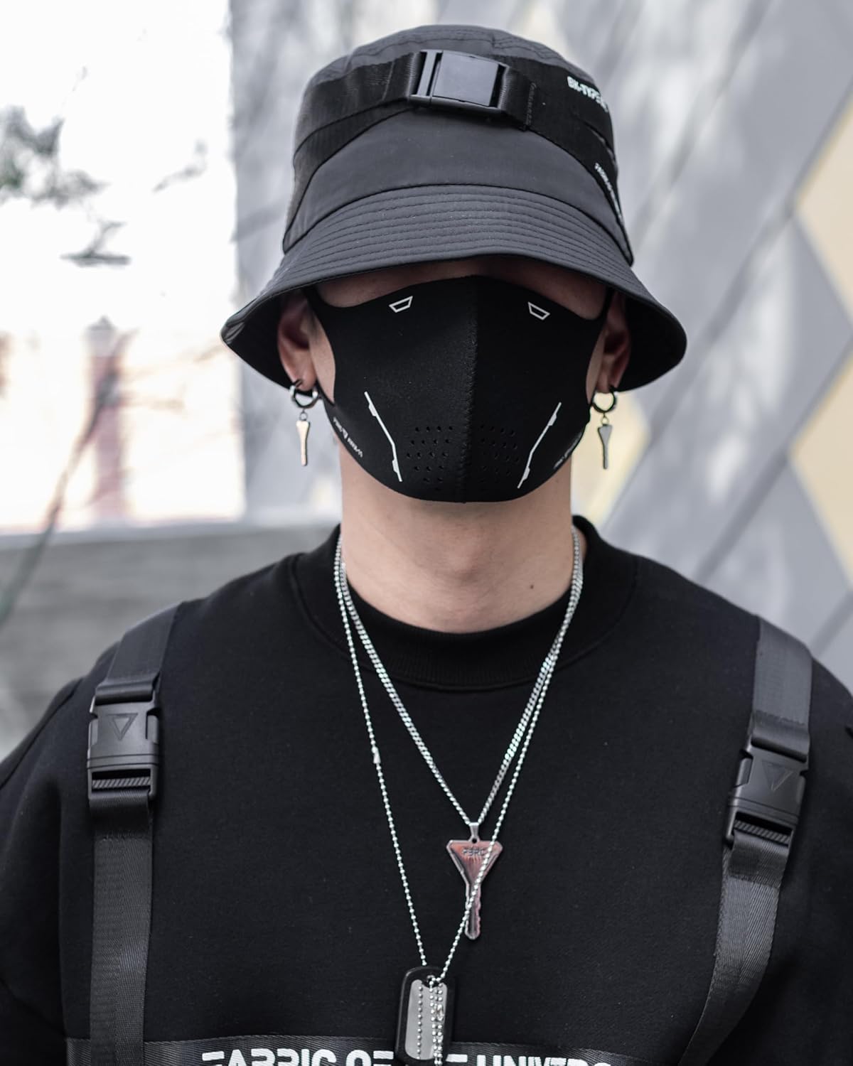 Fabric of the Universe Triangle Logo Techwear Japanese Streetwear Baseball Cap