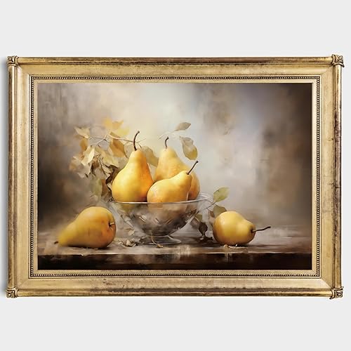 Miniatura 12 de Arte de pared vintage de limón francés, naturaleza muerta, lienzo con estampado de frutas amarillas, ilustraciones para pared, antiguo, 16 x 24