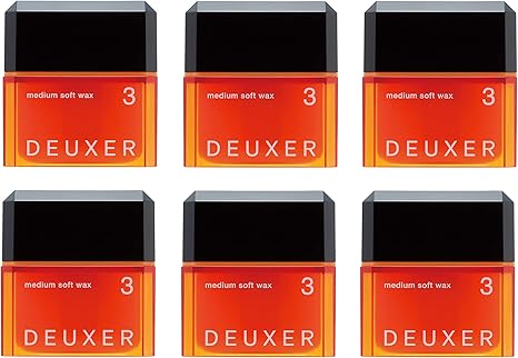 Amazon Co Jp Deuxer デューサー ミディアムソフトワックス3 6個セット ヘアワックス フローラルベリー ビューティー
